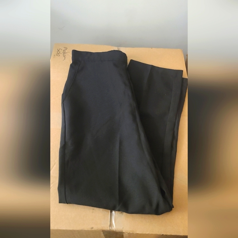 Laura Scott Black Pull-on Pants Size 8P